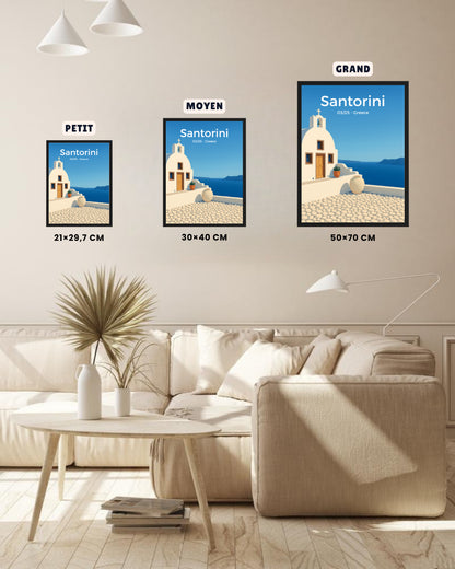 Affiche souvenir personnalisée avec votre photo
